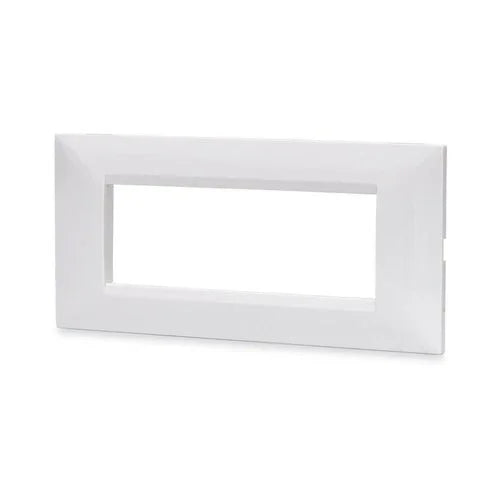 מסגרת BE לבנה 6 מודול ניסקו סוויץ' - אור שי סיטונאות חשמל בע״מ