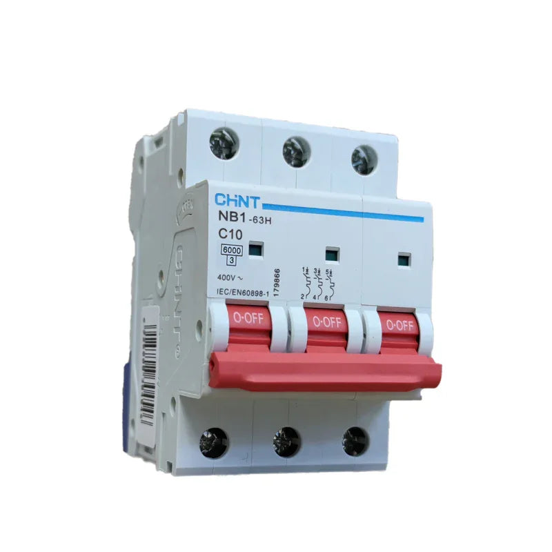 מנתק מעגל ח"א תלת-פאזי 6KA C-10A Chint - אור שי סיטונאות חשמל בע״מ