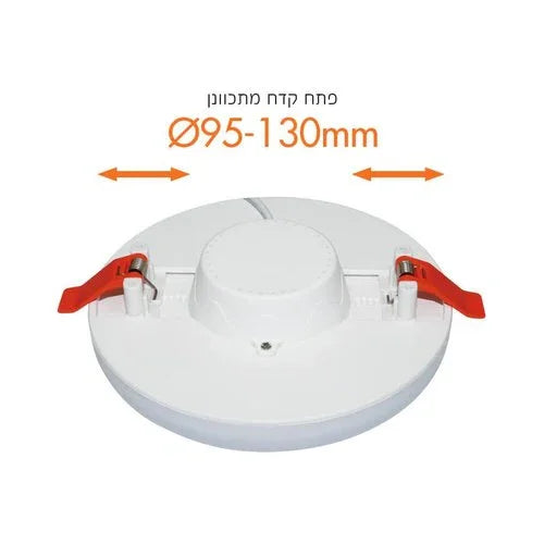 פאנל לד לבן FLEX 15W IP54 אור קר - אור שי סיטונאות חשמל בע״מ