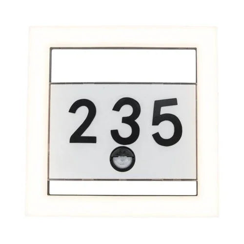 צמוד קיר אפור כהה ALICE PIR LUTEC 13W IP44 כולל חיישן תנועה אור חם - אור שי סיטונאות חשמל בע״מ