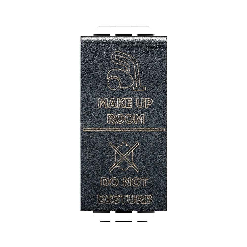 מפסק סימון DND/MUR שחור מט – NISKO SWITCH