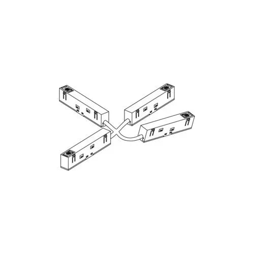 הזנה X שחור לפס צבירה מגנטי שקוע/צמוד TIKTOK - אור שי סיטונאות חשמל בע״מ