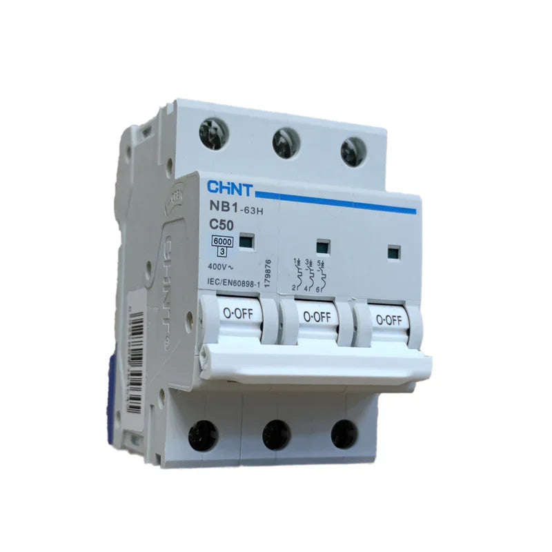 מנתק מעגל ח"א תלת-פאזי 6KA C-50A Chint - אור שי סיטונאות חשמל בע״מ