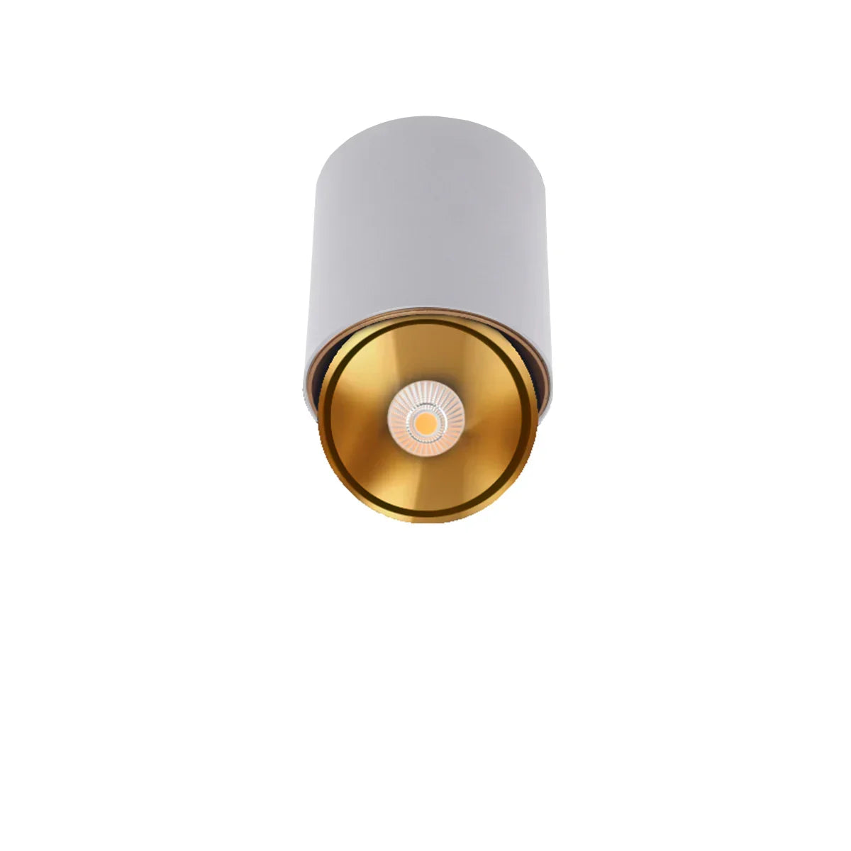 צילנדר מתכוונן סאן-105-01-GD-10W-אור חם - אור שי סיטונאות חשמל בע״מ