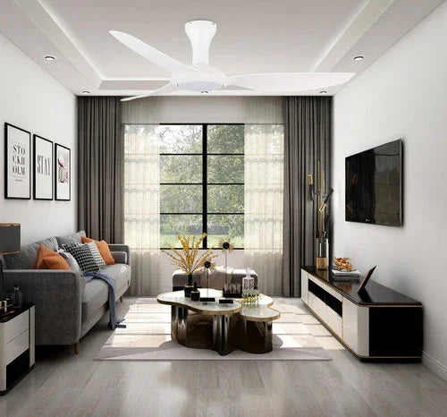 מאוורר תקרה חכם לבן PARIS 60'' SMART - אור שי סיטונאות חשמל בע״מ