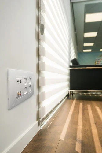 בסיס לעמדת HOME & OFFICE תחת הטיח 8 מודול - אור שי סיטונאות חשמל בע״מ