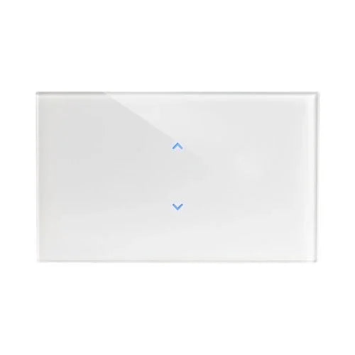 מתג טאץ' חכם לצלון זכוכית לבנה 3 מודול ZIGBEE - אור שי סיטונאות חשמל בע״מ