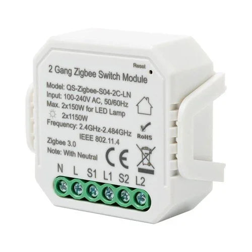 מודול תריס נסתר חכם ZIGBEE - אור שי סיטונאות חשמל בע״מ