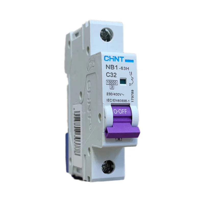 מנתק מעגל ח"א חד-פאזי 10KA C-32A Chint - אור שי סיטונאות חשמל בע״מ