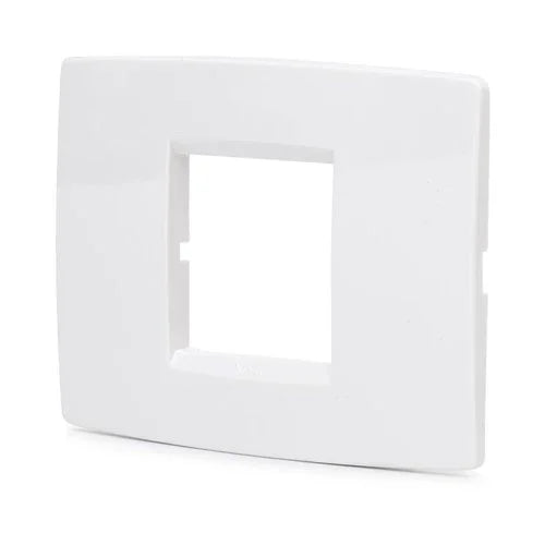 מסגרת SEE לבנה 2 מודול ניסקו סוויץ' - אור שי סיטונאות חשמל בע״מ