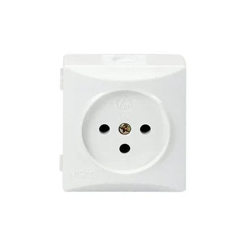 קופסת שקע כח על הטיח קומפקטית N-NB1 - אור שי סיטונאות חשמל בע״מ