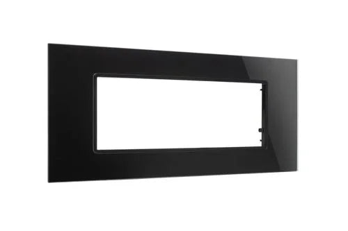 מסגרת זכוכית מרחפת שחורה NISKO SMART SLIM 6M - אור שי סיטונאות חשמל בע״מ