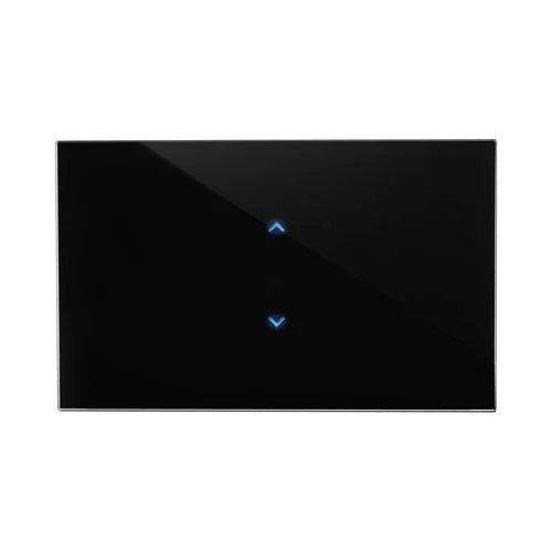 מתג טאץ' חכם לצלון זכוכית שחורה 3 מודול ZIGBEE - אור שי סיטונאות חשמל בע״מ