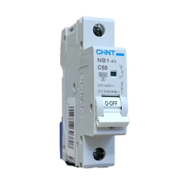 מנתק מעגל ח"א חד-פאזי 6KA C-50A Chint - אור שי סיטונאות חשמל בע״מ