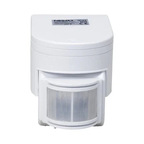 גלאי תנועה מתכוונן לבן 4 כיוונים - אור שי סיטונאות חשמל בע״מ