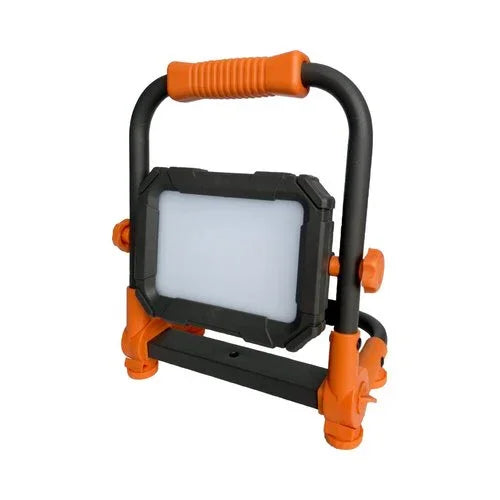 פנס נטען שחור WORKER PLUS 22W IP54 אור קר - אור שי סיטונאות חשמל בע״מ