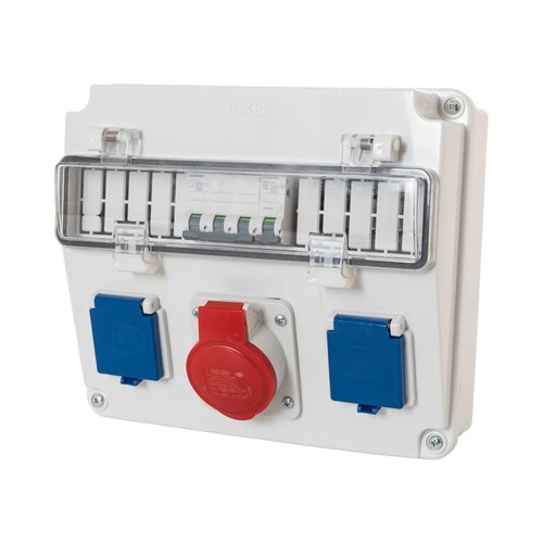 קופסת שירות N-NPL 516.210 עם: 1 ח"א 1X16 ו -1 ח"א 3X16 – NISKO