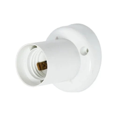 בית נורה קיר זוויתי לבן E27 - אור שי סיטונאות חשמל בע״מ