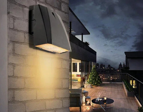 צמוד קיר אפור ORBIT14W IP65 אור ניטרלי - אור שי סיטונאות חשמל בע״מ