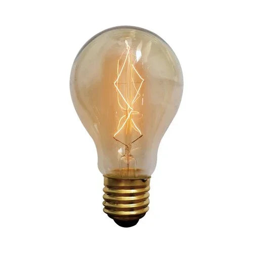 נורת פחם קלאסי 60W E27 תאורת אווירה חמה - אור שי סיטונאות חשמל בע״מ