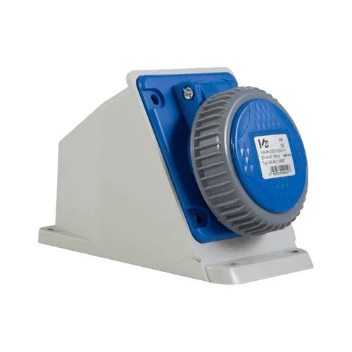 שקע זוויתי לקיר32*5 32A 400VH6 - אור שי סיטונאות חשמל בע״מ