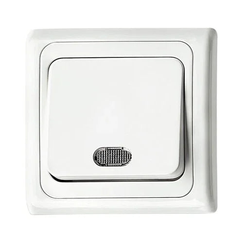 לחצן מדרגות מואר תחת הטיח ספיר לבן - אור שי סיטונאות חשמל בע״מ