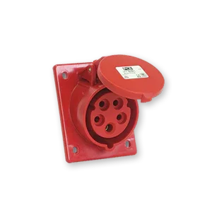 שקע לפנל זווית 400V 500V - IP44-3X32A PCE - אור שי סיטונאות חשמל בע״מ