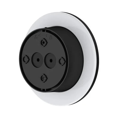 צמוד קיר שחור מט ROUND 8W IP65 3CCT - אור שי סיטונאות חשמל בע״מ