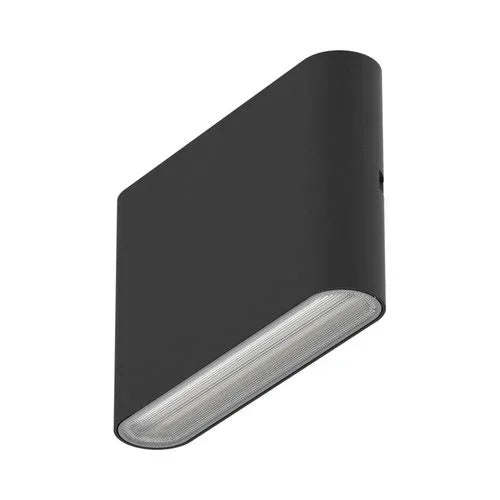 צמוד קיר שחור FLAT UP&DOWN 10W IP65 3CCT - אור שי סיטונאות חשמל בע״מ