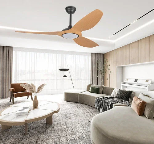 מאוורר תקרה חכם שחור/מייפל/מייפל PARIS 60'' SMART - אור שי סיטונאות חשמל בע״מ