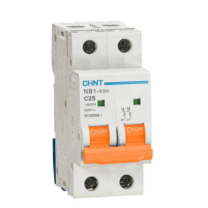 מנתק מעגל ח"א דו-פאזי 10KA C-25A Chint - אור שי סיטונאות חשמל בע״מ