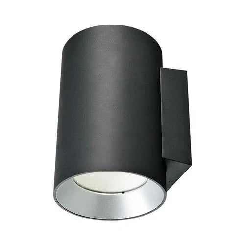 צמוד קיר שחור SYLVANIA DOWN 11W IP65 אור חם - אור שי סיטונאות חשמל בע״מ