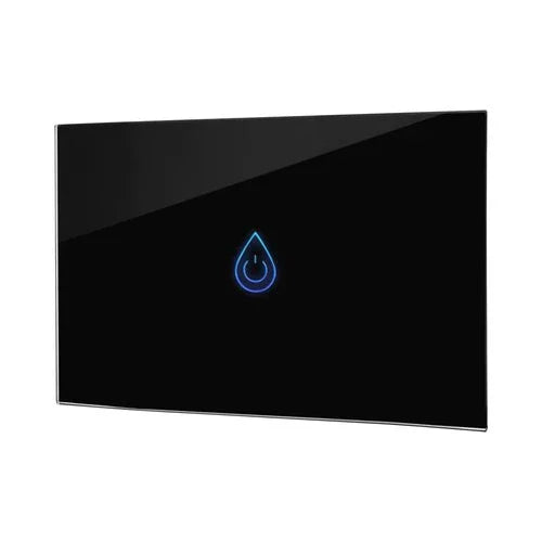 מתג טאץ' דו-קוטבי חכם זכוכית שחורה 3 מודול ZIGBEE - אור שי סיטונאות חשמל בע״מ