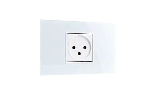 מסגרת זכוכית מרחפת לבנה NISKO SMART SLIM 2M - אור שי סיטונאות חשמל בע״מ