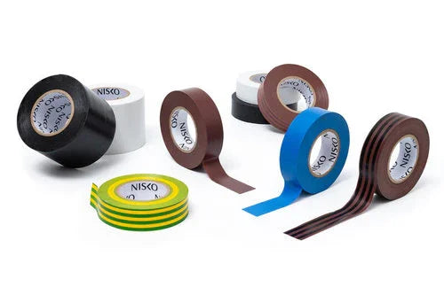 סרט בידוד שחור 19mmx20M - אור שי סיטונאות חשמל בע״מ