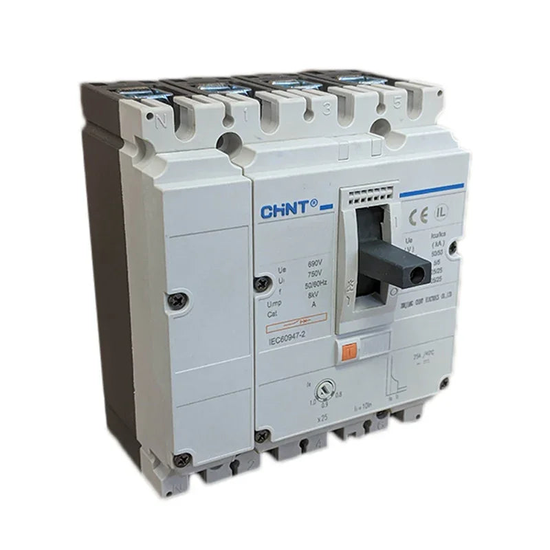 מפסק ח"א 4X125A כיול טרמי עד 125 Chint - אור שי סיטונאות חשמל בע״מ