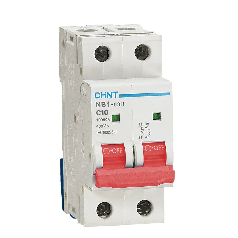 מנתק מעגל ח"א דו-פאזי 10KA C-10A Chint - אור שי סיטונאות חשמל בע״מ