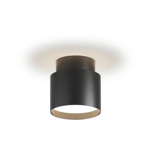 צמוד תקרה צילינדר שחור חלבי DARIA 12W 3CCT - אור שי סיטונאות חשמל בע״מ