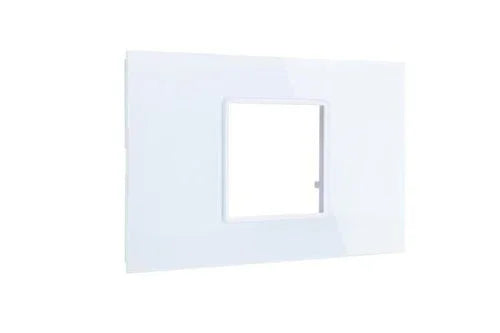 מסגרת זכוכית מרחפת לבנה NISKO SMART SLIM 2M - אור שי סיטונאות חשמל בע״מ