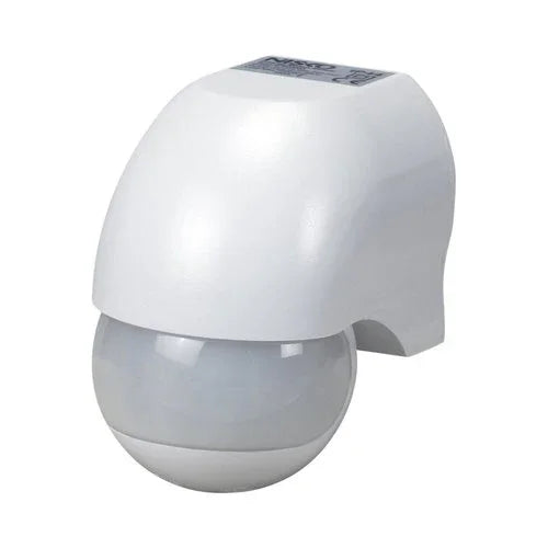 גלאי תנועה מתכוונן כיפתי לבן 12 מטר IP44 - אור שי סיטונאות חשמל בע״מ
